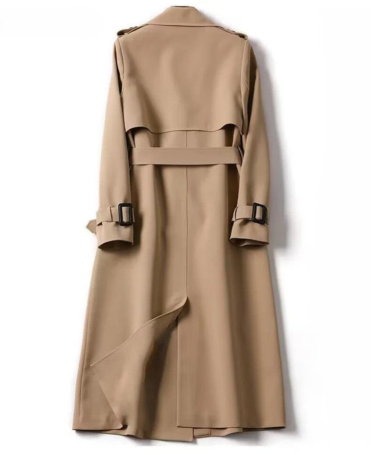 Amelie - Long Trench Coat for Ladies