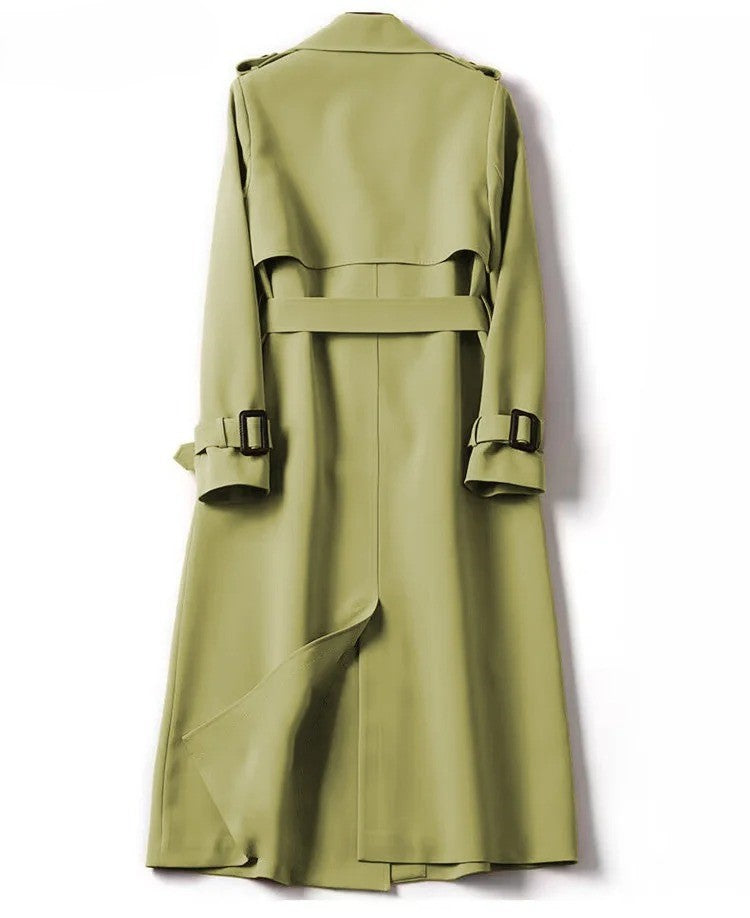 Amelie - Long Trench Coat for Ladies